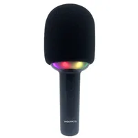 Karaoke Microphone For Kids And Adults| Led Lights | Bluetooth In-built Speaker| Recording Voice Changing Feature
