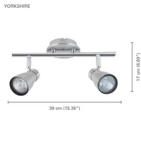 Heads Ceiling Light, '' Width, From The Yorkshire Collection