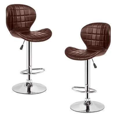 Upper Collection Adjustable Height Swivel Stools, Set Of 2