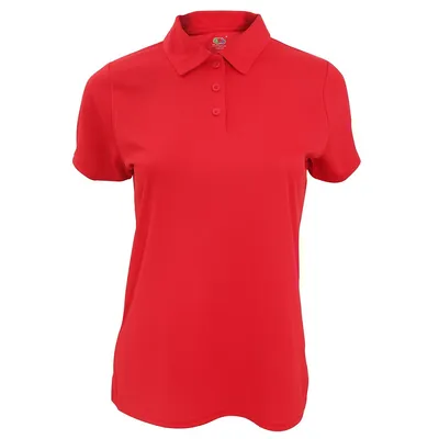 Womens/ladies Moisture Wicking Lady-fit Performance Polo Shirt
