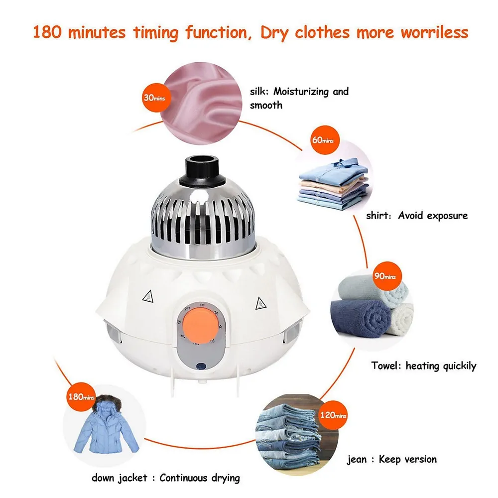 Costway Portable Ventless Laundry Clothes Dryer Drying Machine Heater 900w  | Southcentre Mall