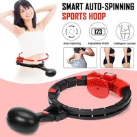 Unisex Hula Hoop Detachable Knots Adjustable Weight Spinning Ball Abdomen Fitness Weight Loss Massage