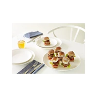 Gordon Ramsay x Royal Doulton Maze 16-Piece White Dinnerware Set