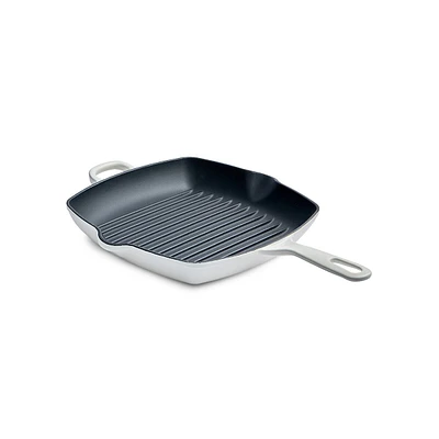 Cast Iron 10.25-nch Square Grill Pan