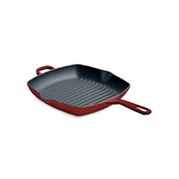 Cast Iron 10.25-nch Square Grill Pan