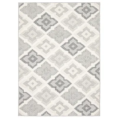 Nola Abstract Striped Textured Area Rug