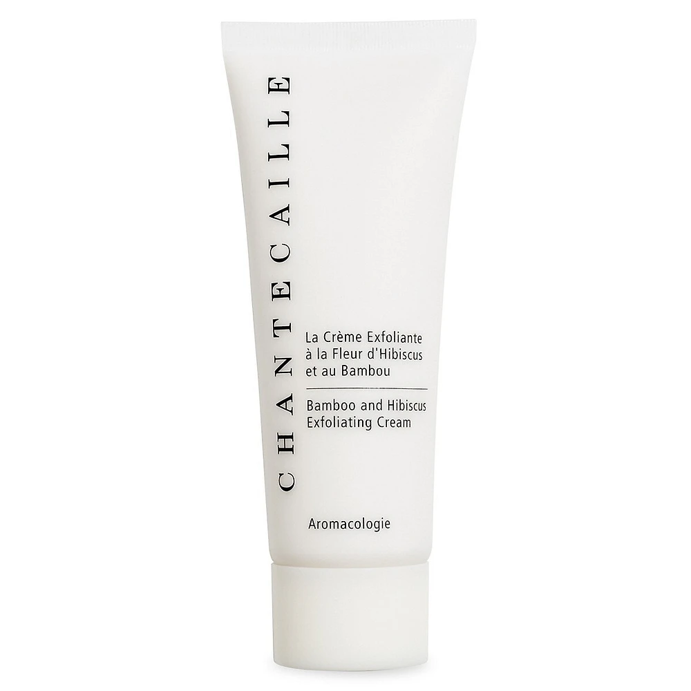 Crème exfoliante hibiscus et bambou
