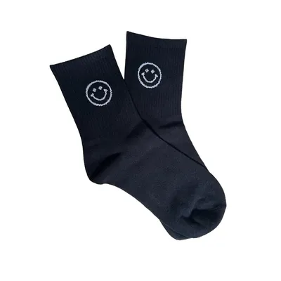Jacquard Smile Sock