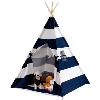 Portable Play Tent Teepee Children Playhouse Sleeping Dome W/carry Bag