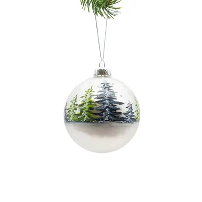 Hanging Painted Ball Ornament (pack Of 3)