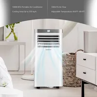 8000 Btu 10000btu Portable Air Conditioner 3-in-1 Air Cooler With Remote Control