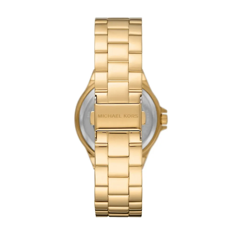 Women's Lennox Three-hand, Gold-tone Stainless Steel Watch