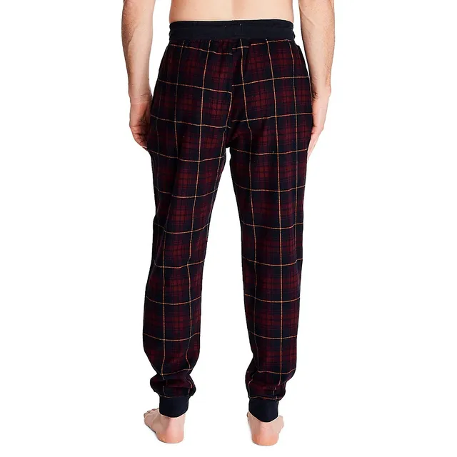 Joe Boxer Plaid Flannel Jogger