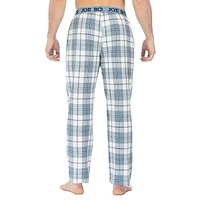 Classic-Fit Logo-Waistband Plaid Flannel Pyjama Pants