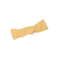 Baby's Stretch-Organic Cotton Bow Headband