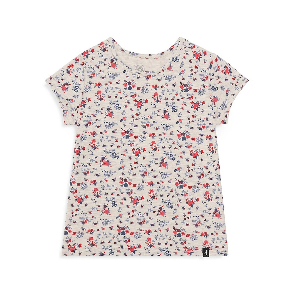 Girl's Stretch-Organic Cotton Top