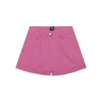Girl's Love Is A Butterfly Pleated Shorts