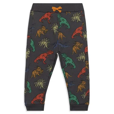 Little Boy's Printed French Terry Pant