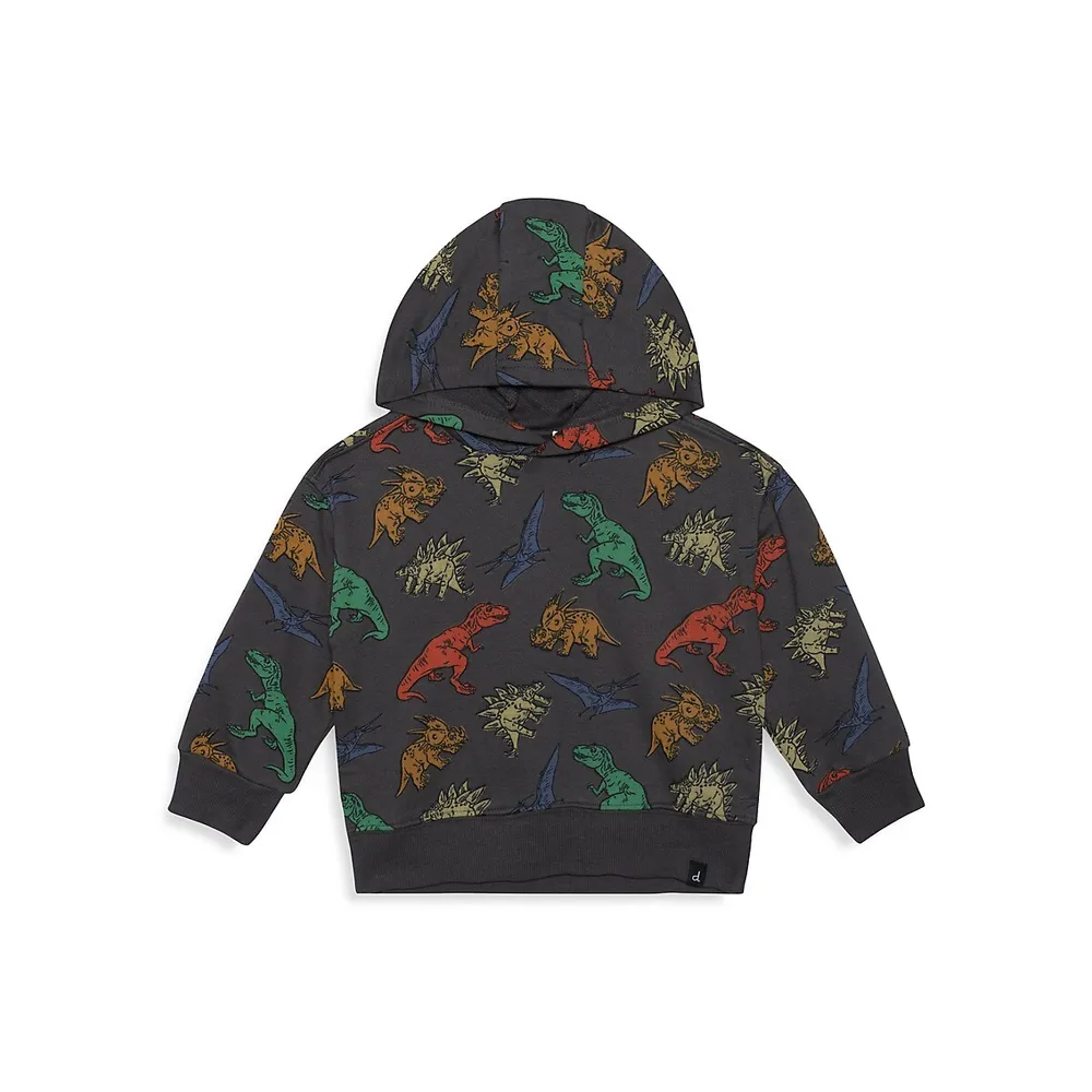 Little Boy's Printed French Terry Hoodie