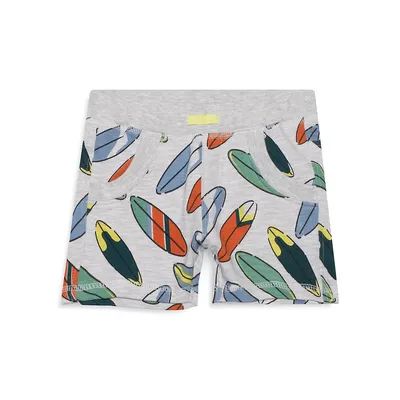 Boy's Surf Silver Sand French Terry Shorts