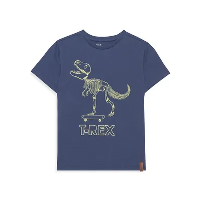 T-shirt à imprimé T-Rex B.O.Y.S. pour petit garçon