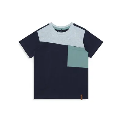 Little Boy's Jersey Pocket T-Shirt