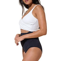 The Wrap Cutout One-Piece Swimsuit