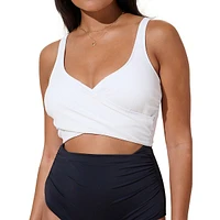 The Wrap Cutout One-Piece Swimsuit