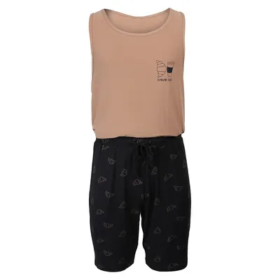 2-Piece Bed & Breakfast Pyjama Tank Top Shorts Set