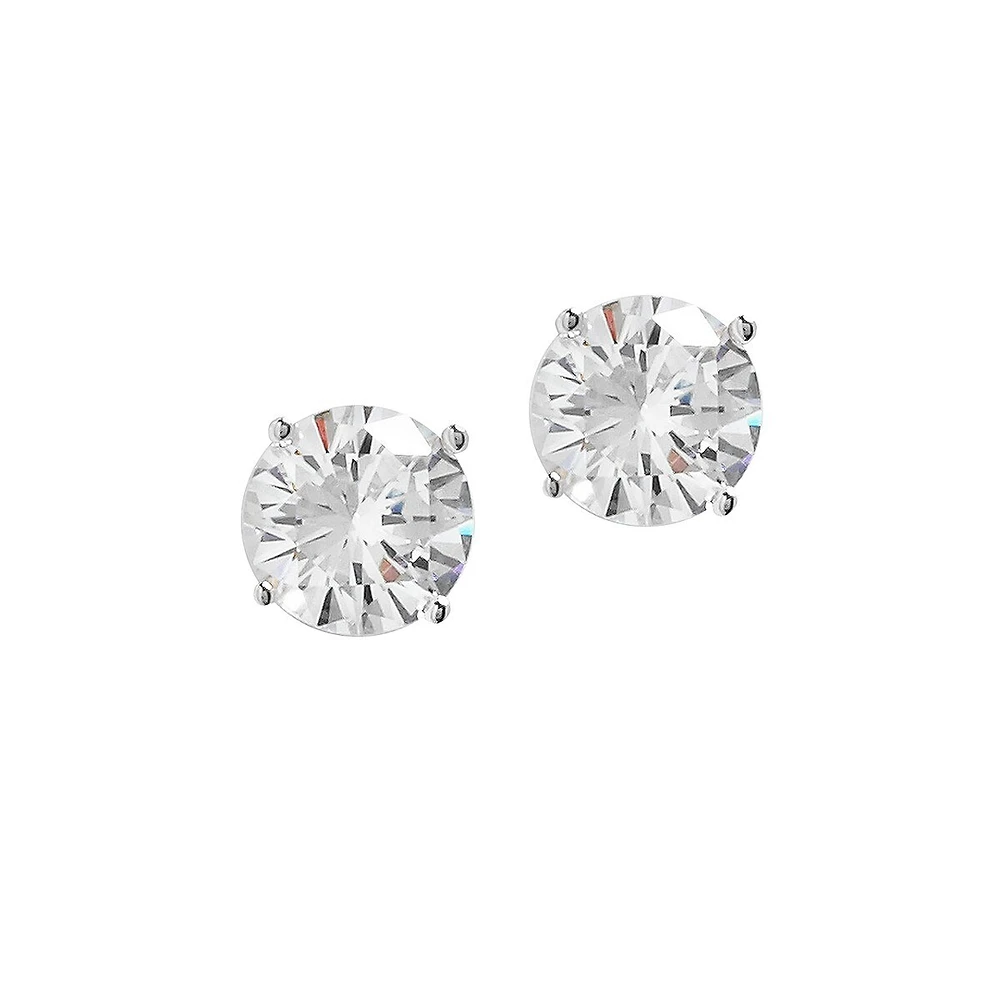 2ct Cubic Zirconia Stud Earring