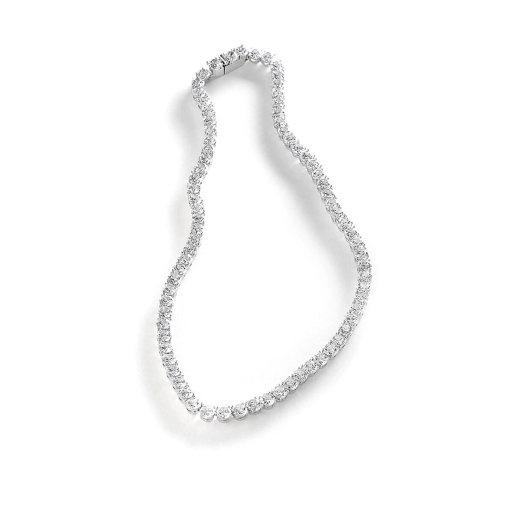 Cubic Zirconia All Around Necklace