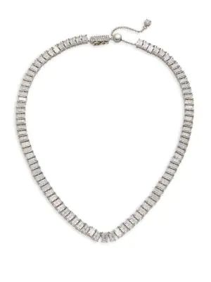 nadri cubic zirconia collar necklace