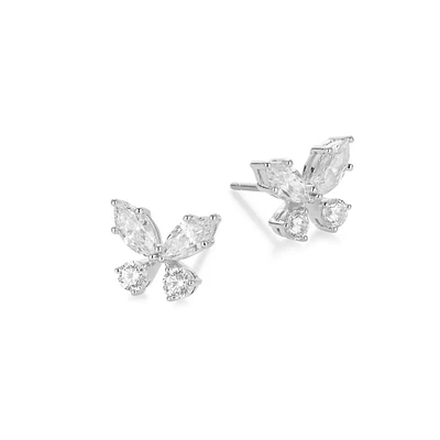 Flutter Butterfly Stud Earrings