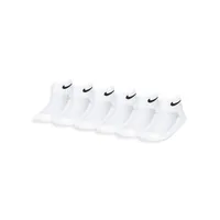 ​Kid's 6-Pair Mesh Cushion Quarter-Length Socks