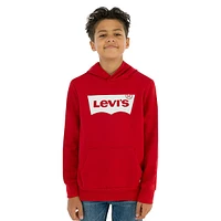 Boy's Batwing Cotton Blend Hoodie