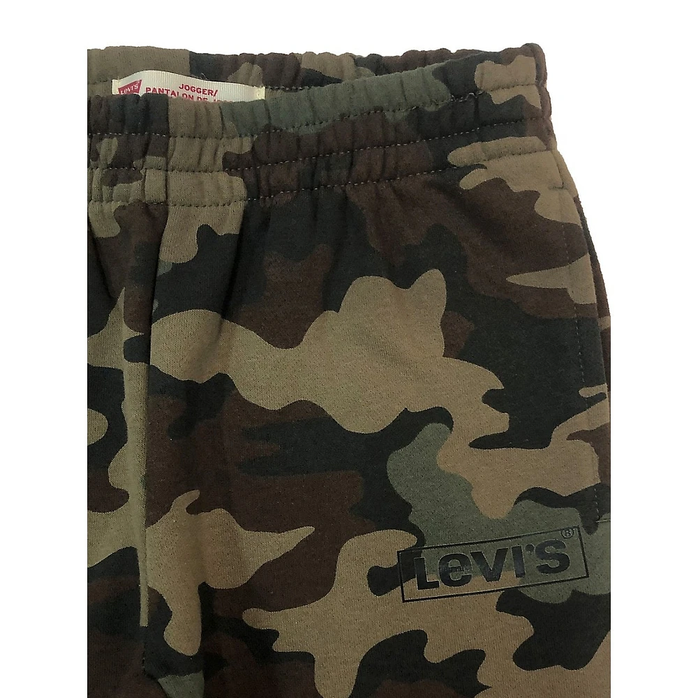 Pantalon de jogging en molleton avec logo Levi's encadré pour garçon