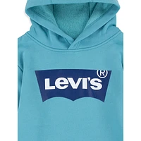 Little Boy's Batwing Logo Hoodie