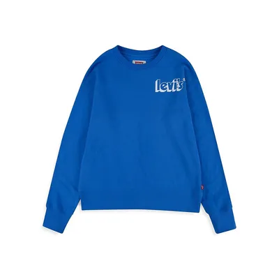 Boy's Levi's-Logo Crewneck Sweatshirt