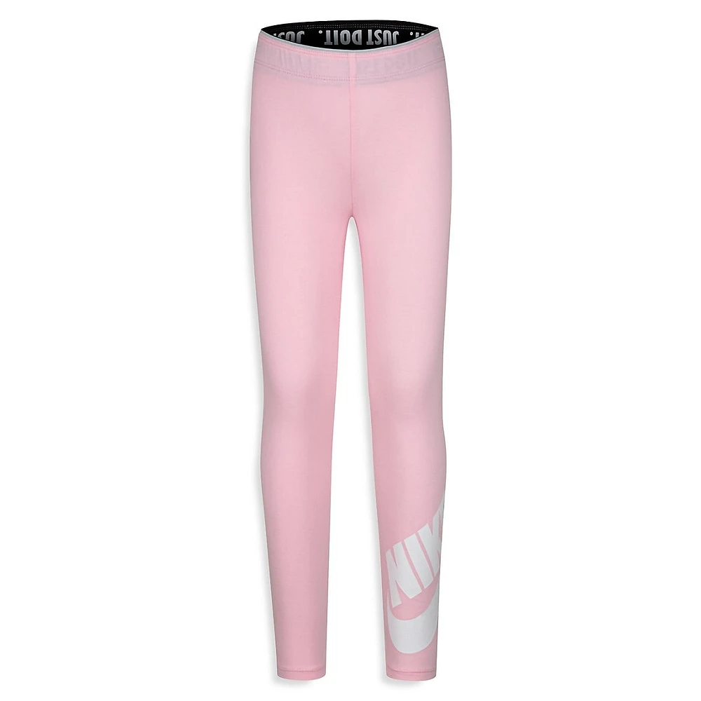 Little Girl's Cotton Jersey Leggings