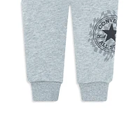 Little Boy's 2-Piece Chuck Patch Joggers Set