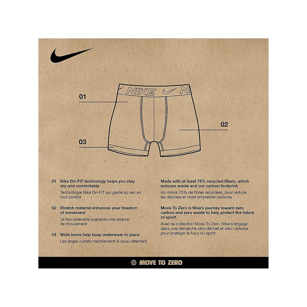 Boy's 3-Pack Microfibre Boxer Briefs