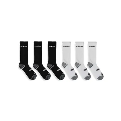 Kid's 6-Pack Crew Length Socks