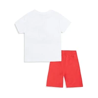 Little Boy's Ice Cream T-Shirt & Shorts Set