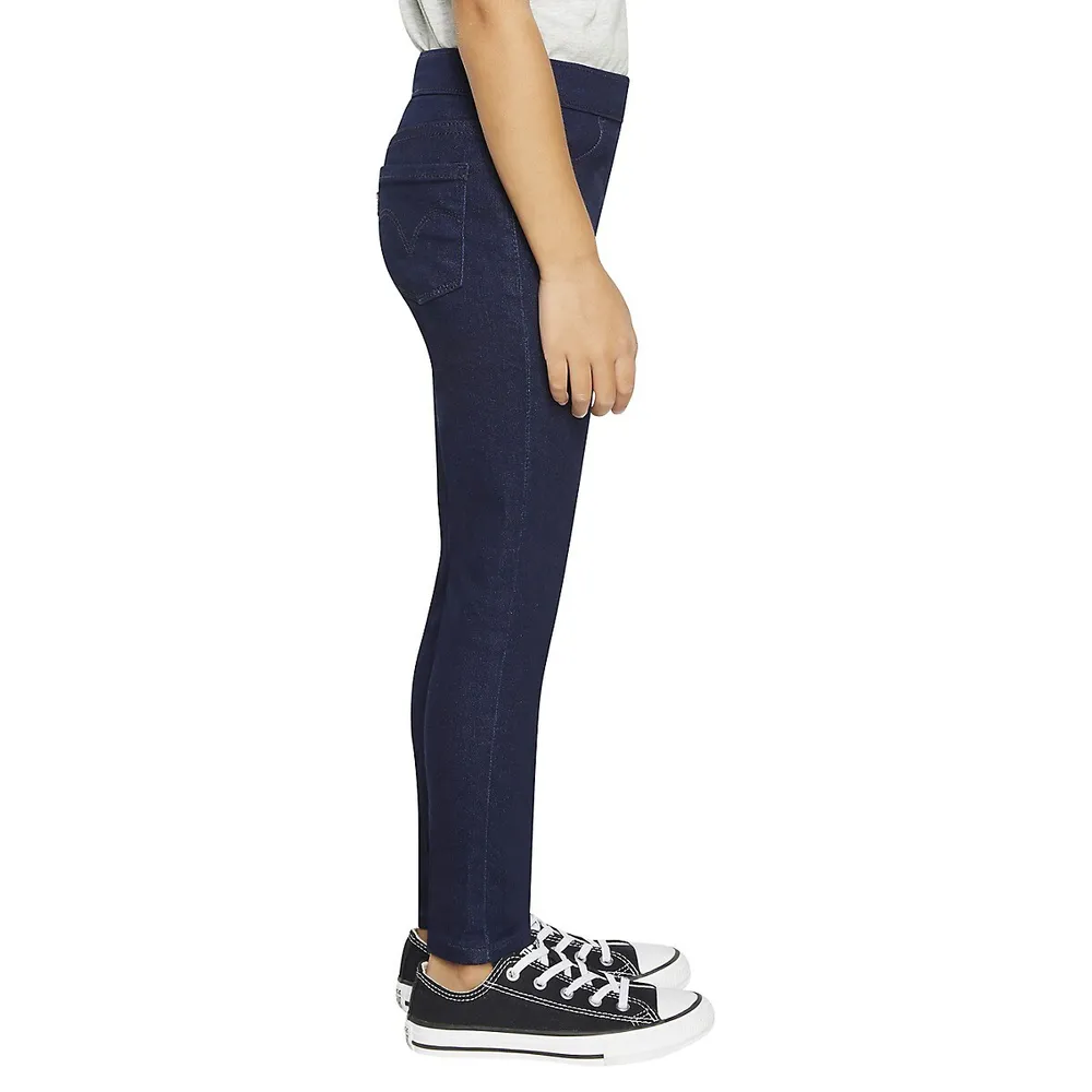 Little Girl's Super Skinny-Fit Pull-On Jeggings