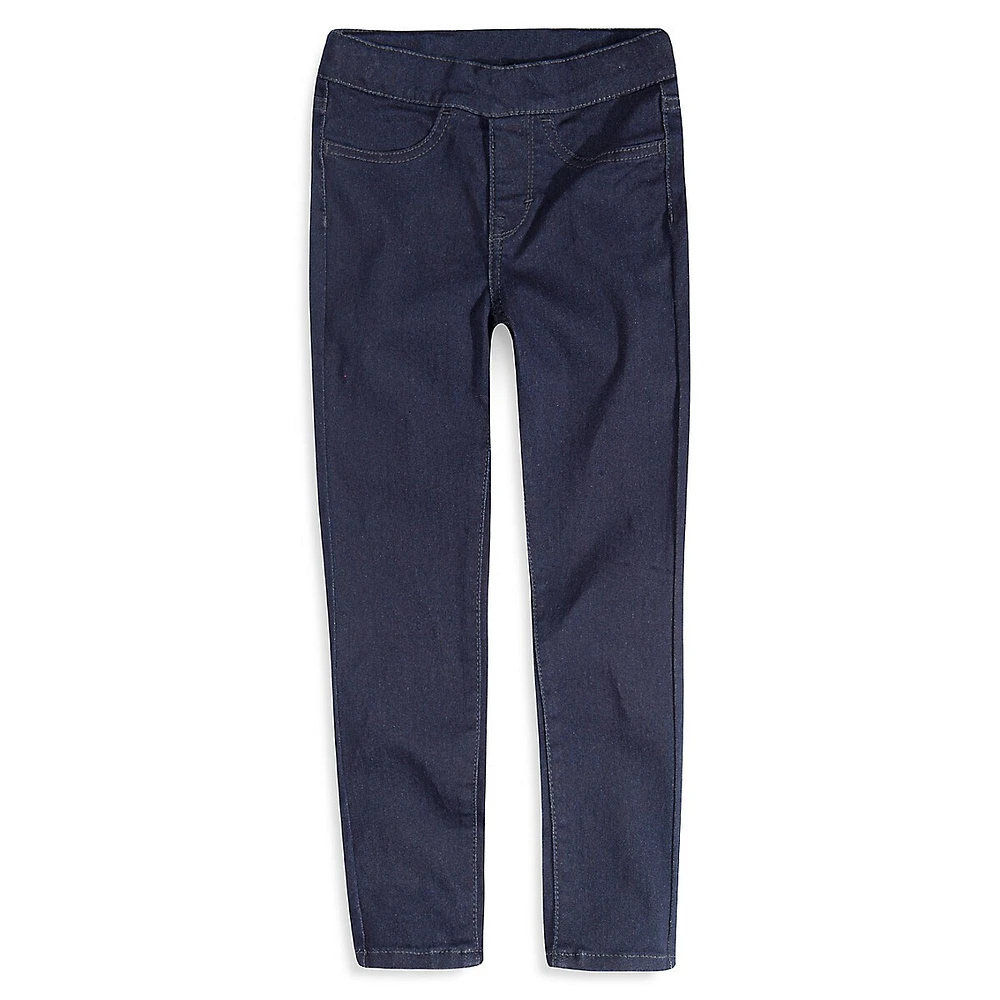 Little Girl's Super Skinny-Fit Pull-On Jeggings