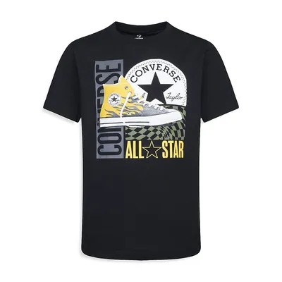 T-shirt à imprimé de chaussure All-Star pour garçon