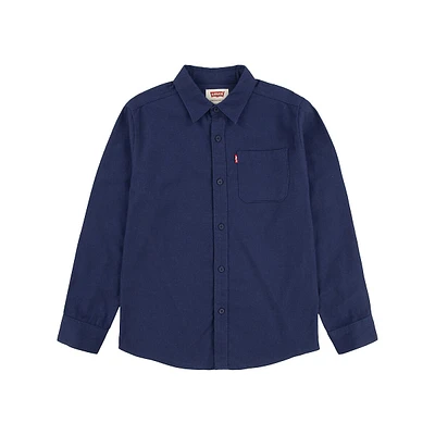 Boy's Flannel Pocket Shirt