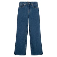 Little Girl's Wide-Leg Jeans