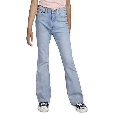 Girl's 726 High-Rise Flare Jeans