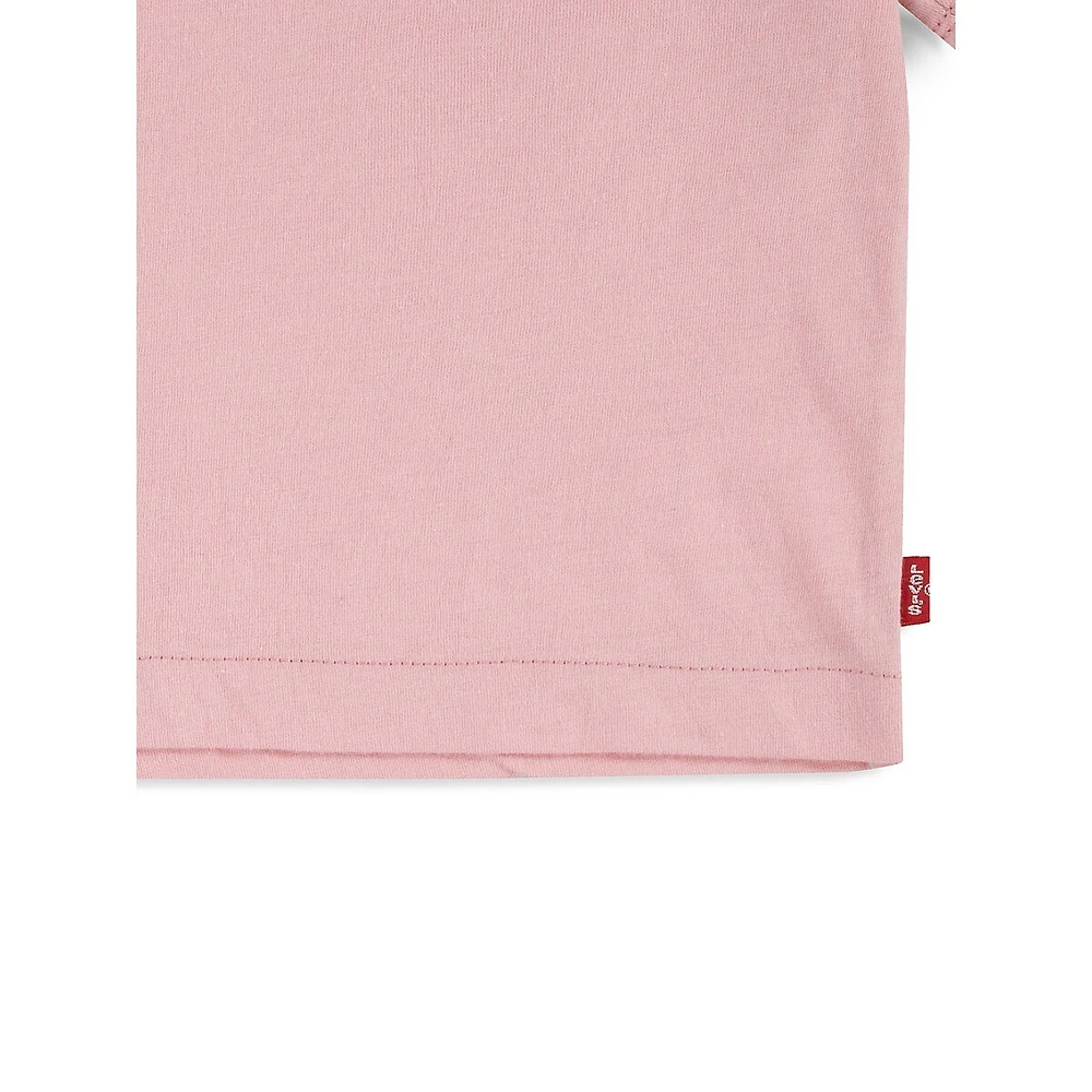 Girl's Logo Script Boxy T-Shirt